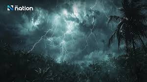 ภาพประกอบการเตรียมพร้อมรับมือพายุ