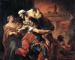 Image of Aeneid Book 5 classical art Funeral Games Anchises Sicily boat race