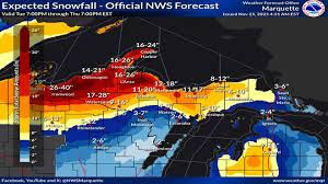Massive snowstorm is about to hit northern Michigan, Upper Peninsula