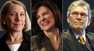 From left: Anita Dunn, Vicki Kennedy and Tom Daschle are pictured. | AP. Anita Dunn, Vicki Kennedy and Tom Daschle were slated to lead the information ... - 110322_dunn_kennedy_daschle_ap_318_2