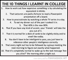 Funny College Quotes. QuotesGram via Relatably.com