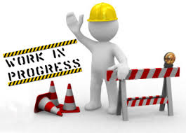 Risultati immagini per work in progress