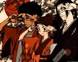 Mugen, Jin, and Fuu from Samurai Champloo