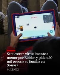🔴Un niño de 11 años fue localizado en Sonora, luego de ser víctima de secuestro virtual a través del videojuego Roblox, donde fue engañado para salir de su casa y mantenerse oculto. De acuerdo con los primeros reportes, mientras el menor permanecía in