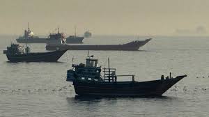 Strait of Hormuz Vessels in Conflict