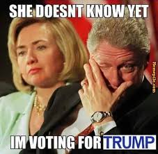 Image result for trump clinton memes