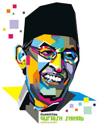 contoh hasil seni WPAP - quraish-wpap-1