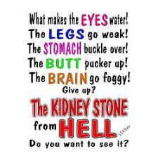 Kidney Stone Funny Quotes. QuotesGram via Relatably.com