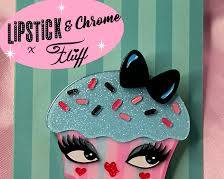 Image of Miss Fluff x Lipstick & Chrome product line