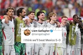 Creo que venceremos 5-0 a México.- Liam Gallagher