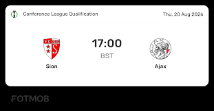 Sion vs Ajax: Four New Signings Spark a Tactical Revolution – Will the Dutch Giants' Gamble Backfire or Propel Them to European Glory?