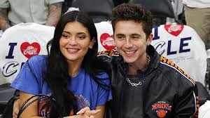 Kylie Jenner & Timothee Chalamet Take a Trip to Cleveland to Cheer On Knicks at Playoff Game
