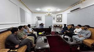 جای خالی دختران در دیدار سرقنسول طالبان با دانشجویان افغان در پاکستان