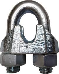 Wire Rope Clamp 3/16 inch 12 Pack Zinc Plated - Wire Rope ...