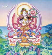 Image result for mother mary, quan yin, green and white tara