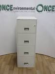 M - FireKing 4R1822CPA - Turtle 4-Drawer File, w