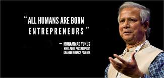 Hand picked eleven popular quotes by muhammad yunus photograph French via Relatably.com