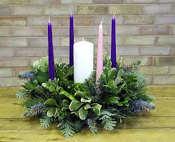 Image result for Pictures of Advent Wreaths and candles