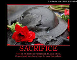 Military Sacrifice Quotes. QuotesGram via Relatably.com