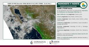 Monzón deja caída de árboles, apagones e inundaciones en seis municipios de Sonora