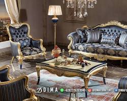 Image of Sofa Tamu Ukiran Jepara Modern