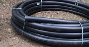 Hdpe Pipe Rolls Water Supply Stock Photo 549146014 ...