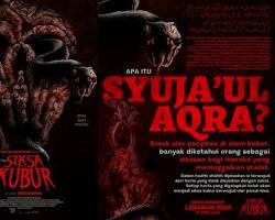 Image of poster film Siksa Kubur (2024) dengan tagline Pertanyaan Tentang Siksaan di Alam Kubur