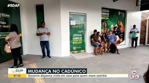 Mudança no Cadúnico dispensa visita em residências de quem mora sozinho