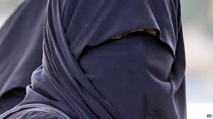 Image result for closed face photo of female bomber