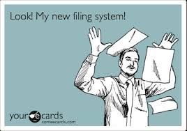 Look! My new filing system! | Favorite Quotes | Pinterest | Filing ... via Relatably.com