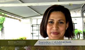A l&#39;occasion de la nouvelle année, Sandra CASANOVA, présidente de Martinique Pionnières, invitait les porteuses de projet de son association à débattre lors ... - Sandra-CASANOVA-1-600x352