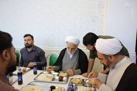 فیلم/ حواشی حضور رئیس قوه قضاییه در سلف دانشگاه
