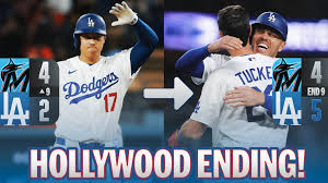 Dodgers rally for three runs in the 9th