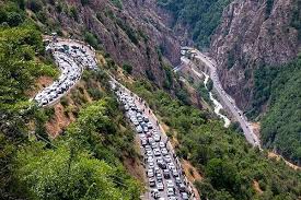 بازگشایی جاده چالوس به صورت دوطرفه