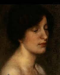 Portrait of the artist&#39;s wife, Thomas Cooper Gotch - Thomas%2520Cooper%2520Gotch-764585