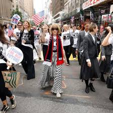 My Morning Marching With the Fashion Elite