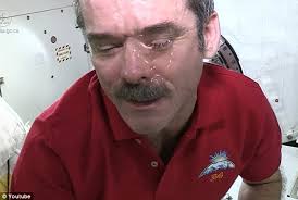 Astonishing new video from the International Space Station shows what happens when you cry in zero ... - article-0-192E861D000005DC-191_634x427