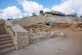 the Samboski Cemetery on Mount Zion - City of David