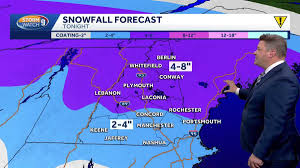 Video: Snow to move through New Hampshire Tuesday evening