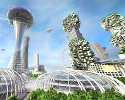 Image of future skyscraper design