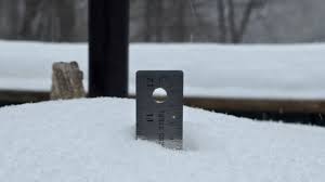 How much snow did we get so far in Bucks County?
