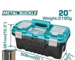 Image of Total 20 Plastic tool box