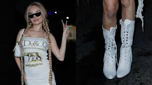 Kim Petras's Victorian-Inspired Fashion Statement