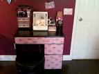 How to make a makeup vanity table 