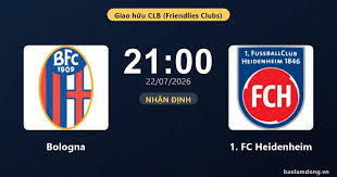 Provável escalação de Bologna x 1. FC Heidenheim