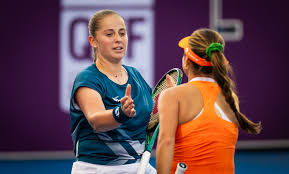 Jelena Ostapenko surpasses Victoria Azarenka to make Qatar Open history