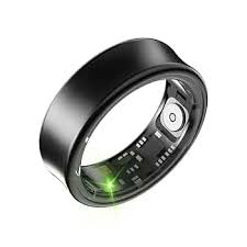Amazon.com : Tulbeys Smart Ring Health Fitness Tracker for Men Women - 5ATM Waterproof,Heart Rate Monitor, Hand Gesture Brush Tiktok, Titanium Alloy Smart Rings for iOS/Android(Matteblack #9) : Sports & Outdoors
