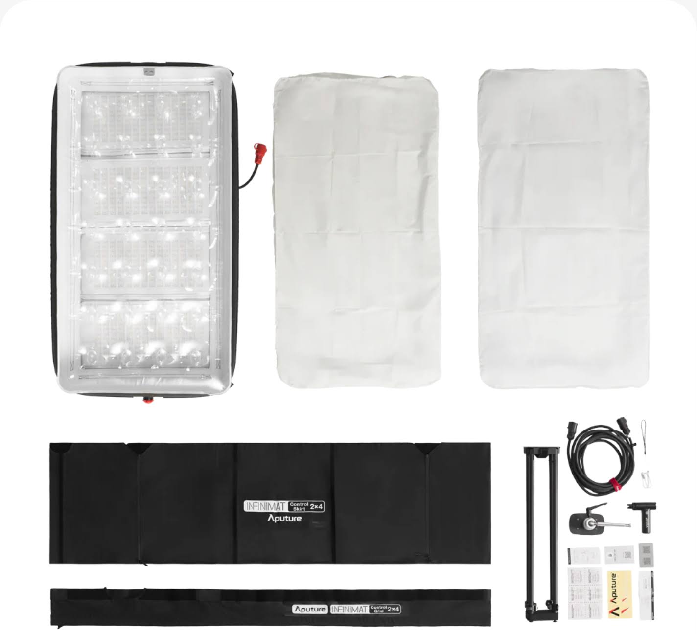 Aputure INFINIMAT LED & Clear Softbox Pack 2x4