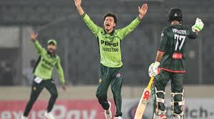Pakistan thrash Bangladesh by 128 runs in rain-hit second ODI