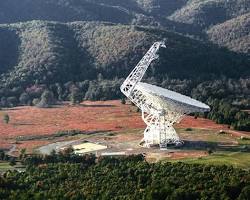 Green Bank Observatory in Pocahontas County WV